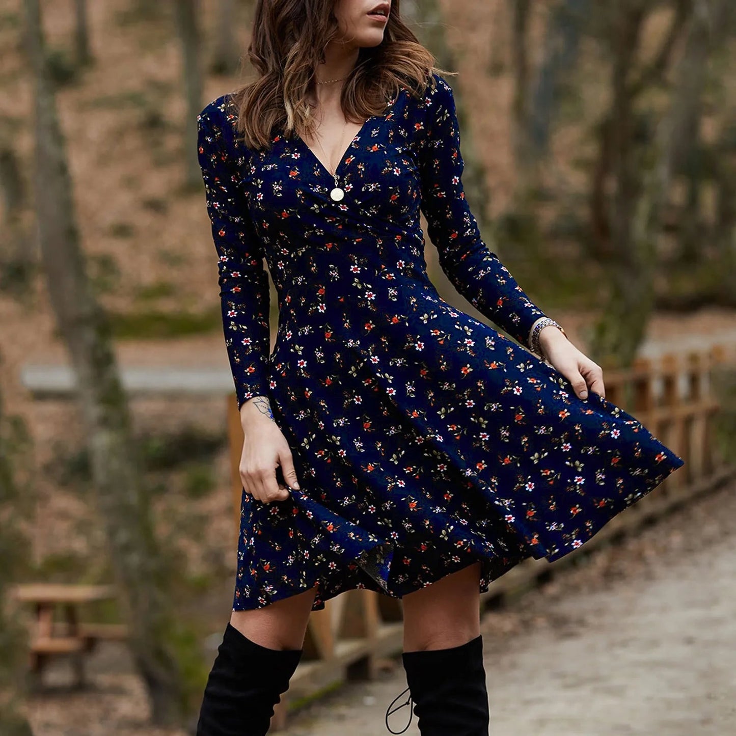 A Vintage Style Dress with Delicate Timeless Details
