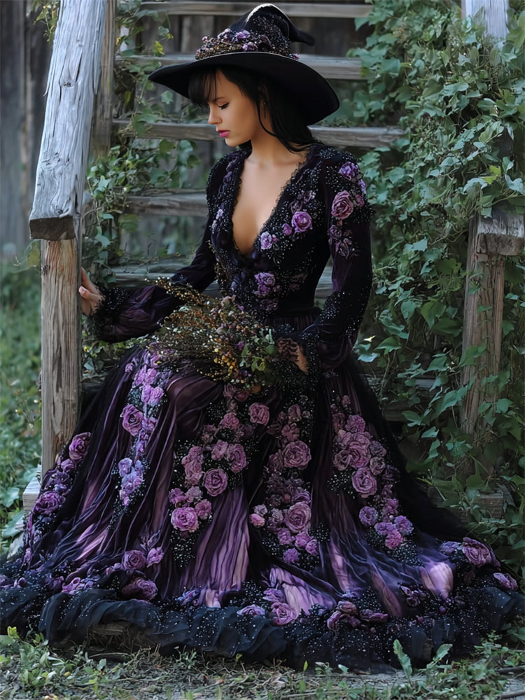 A Vintage Style Dress with Delicate Timeless Details