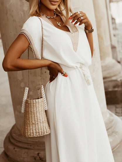 A Vintage Style Dress with Delicate Timeless Details