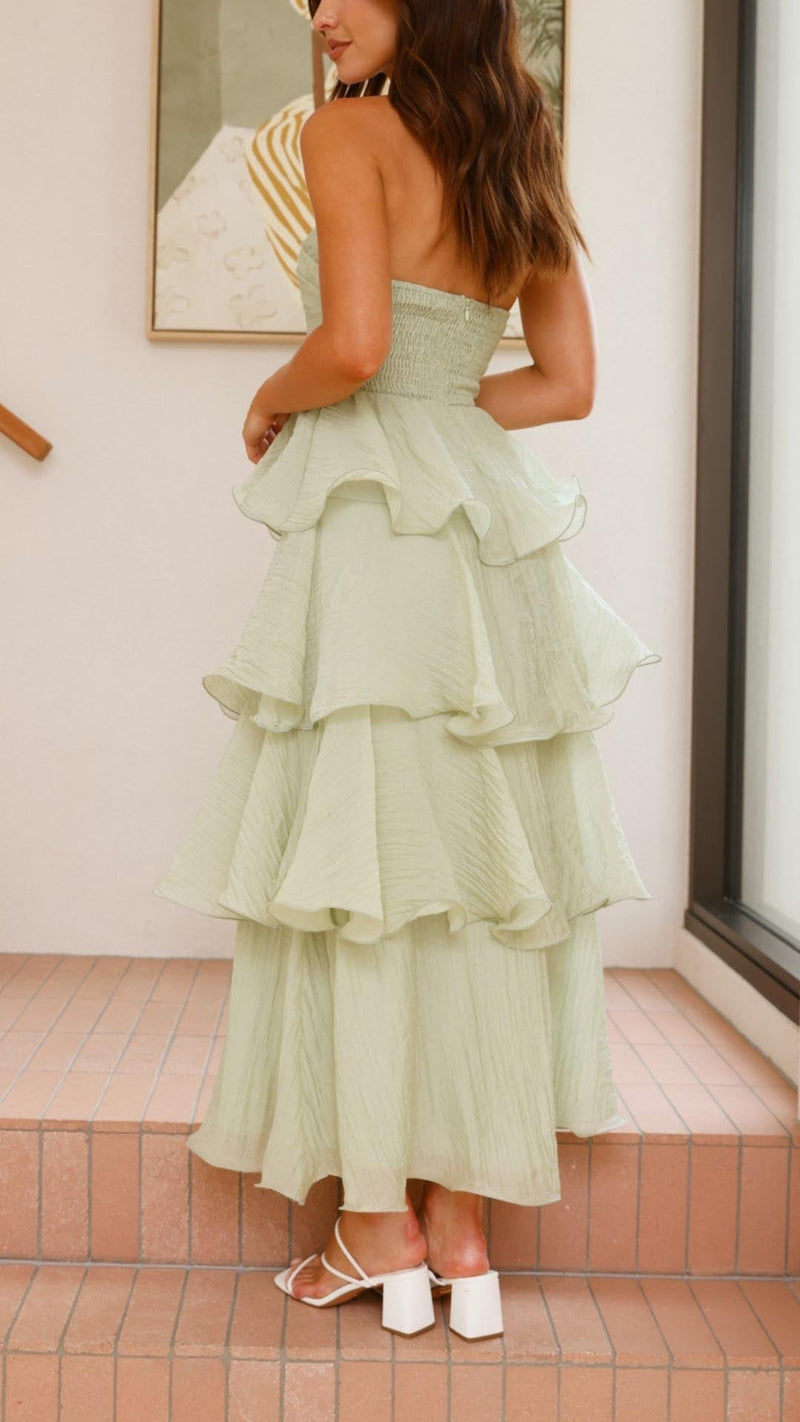 A Vintage Style Dress with Delicate Timeless Details