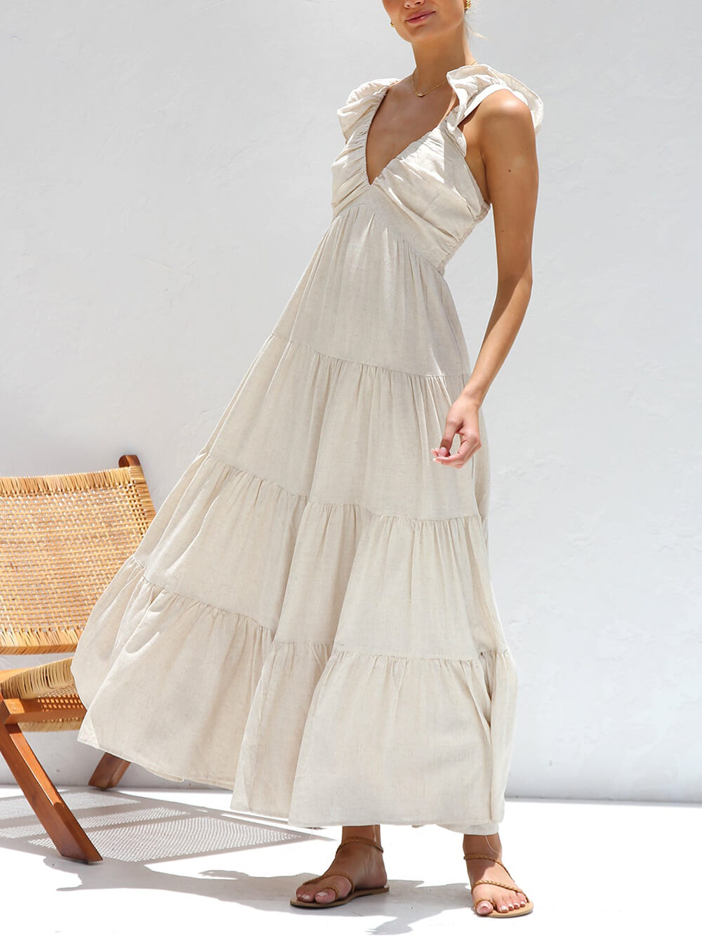 A Vintage Style Dress with Delicate Timeless Details