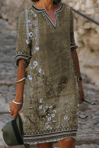 A Vintage Style Dress with Delicate Timeless Details