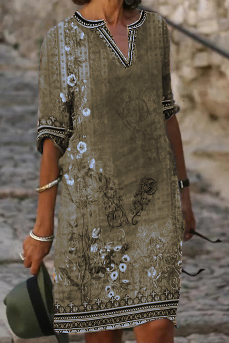 A Vintage Style Dress with Delicate Timeless Details