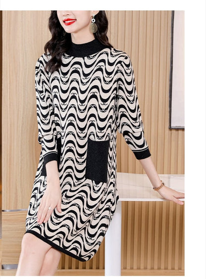 Vintage Inspired Sweater with a Contemporary Edge