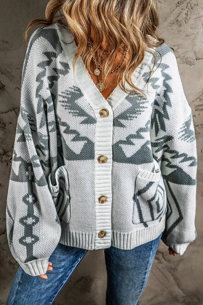 Classic Vintage Cardigan with a Flattering Fit