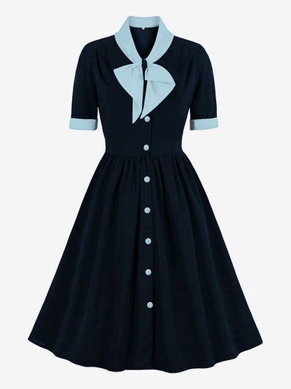 Classic Vintage Dress with a Flattering Fit