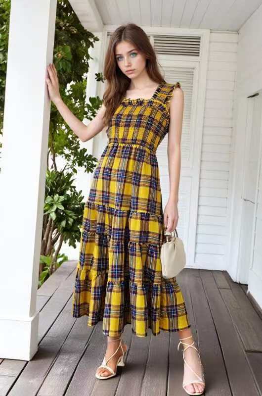 Classic Vintage Dress with a Flattering Fit