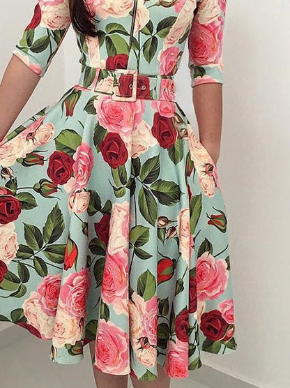 Well Tailored Dress with a Graceful Silhouette