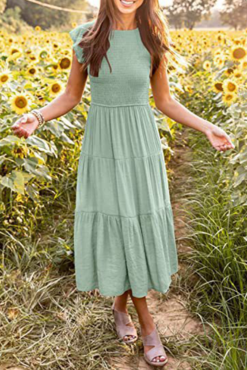 A Vintage Style Dress with Delicate Timeless Details