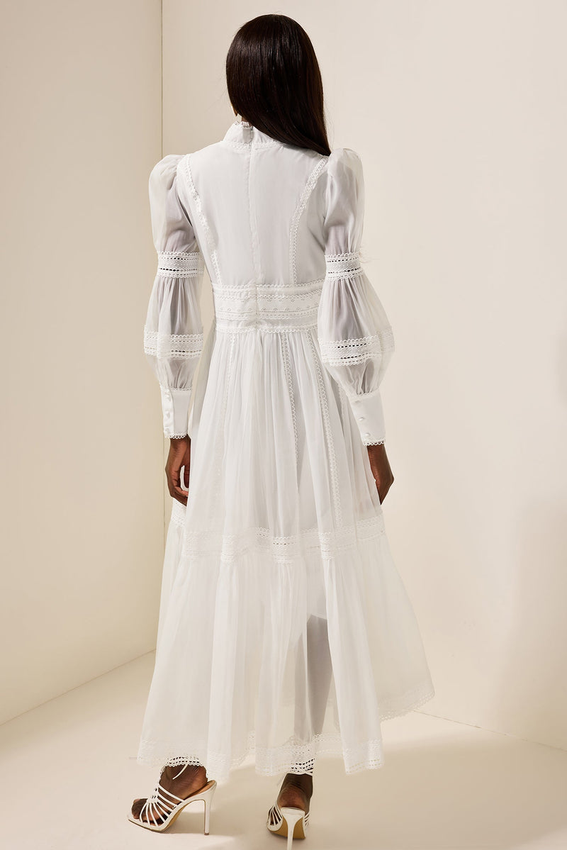 A Vintage Style Dress with Delicate Timeless Details