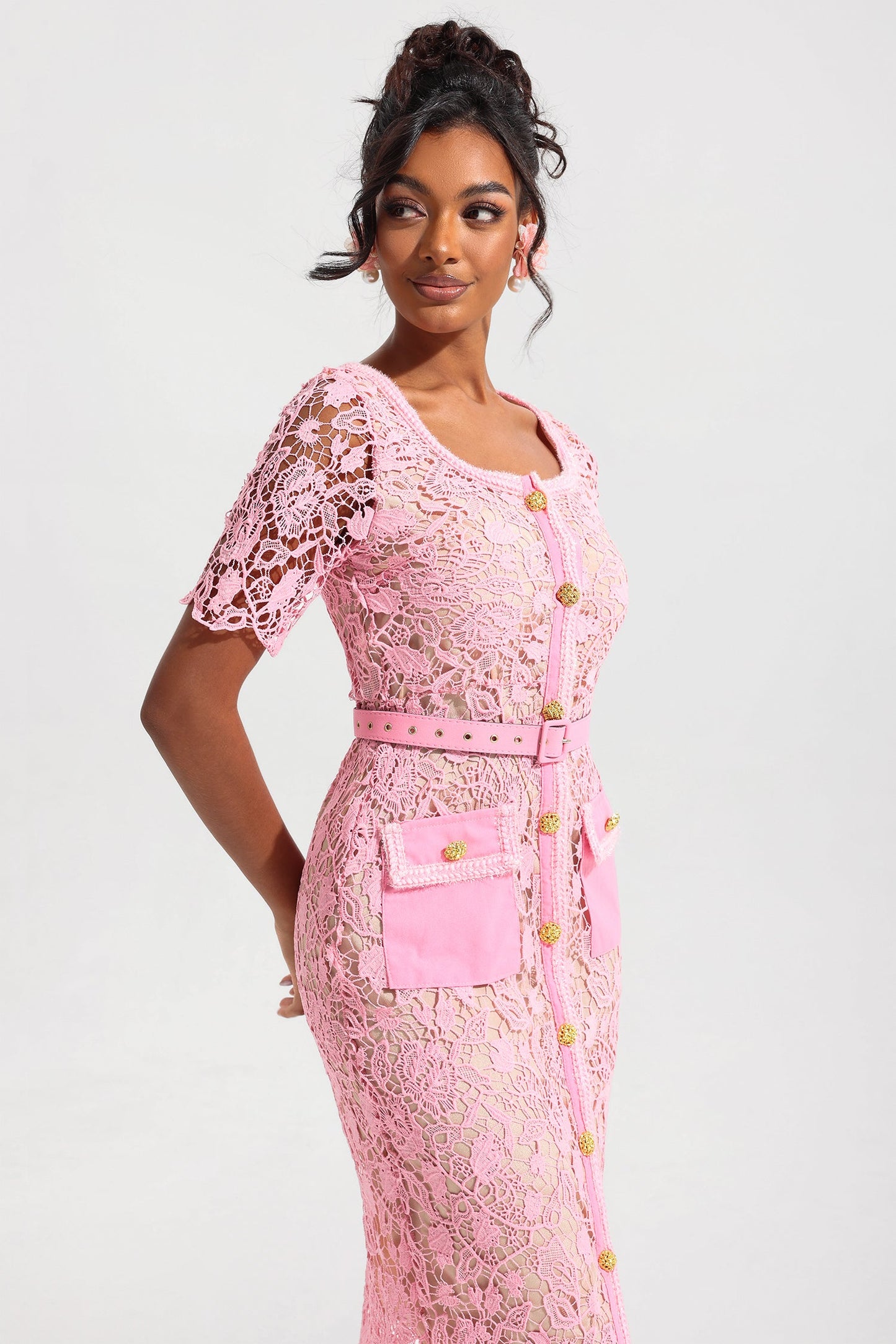 Classic Vintage Dress with a Flattering Fit