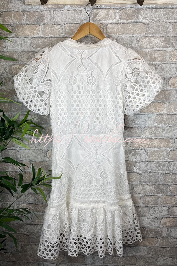 A Vintage Style Dress with Delicate Timeless Details