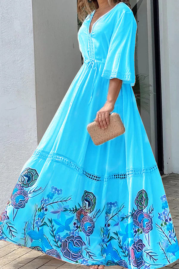 A Vintage Style Dress with Delicate Timeless Details
