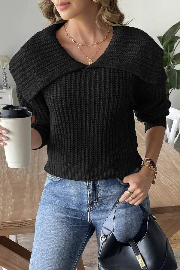 Beautifully Finished Sweater in a Timeless Design