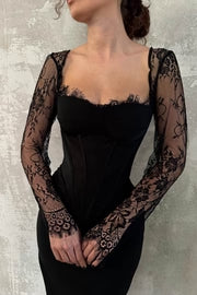 A Vintage Style Dress with Delicate Timeless Details