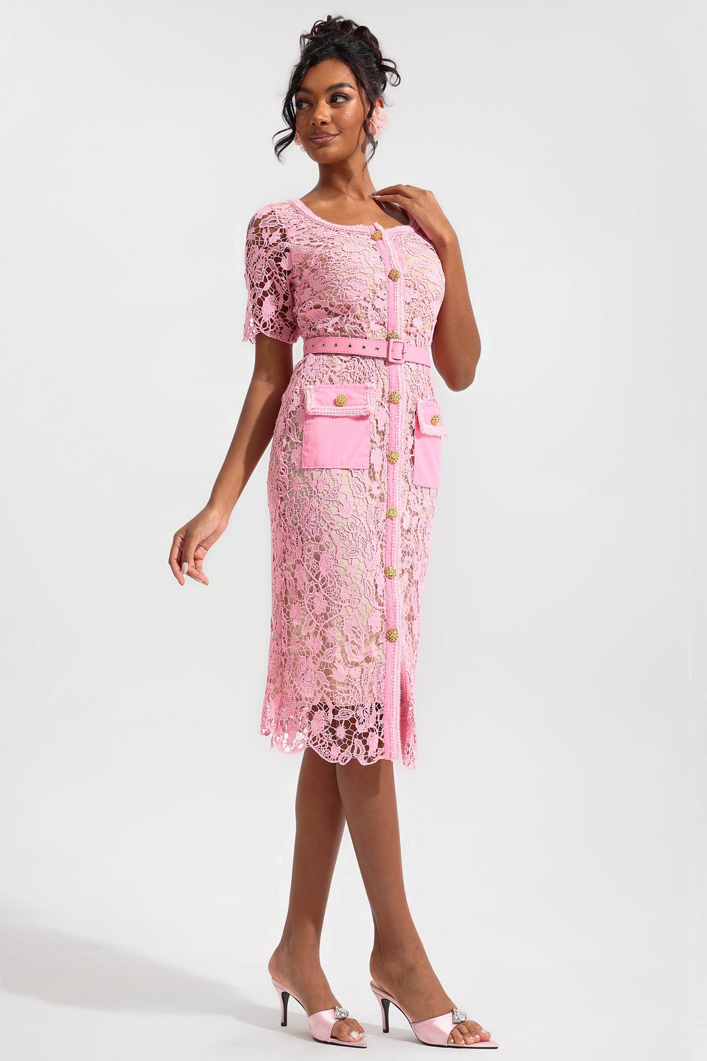 Classic Vintage Dress with a Flattering Fit