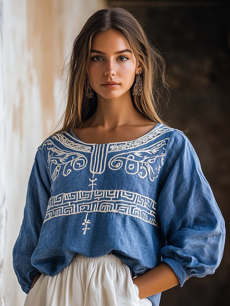 A Vintage Style T-Shirt with Delicate Timeless Details