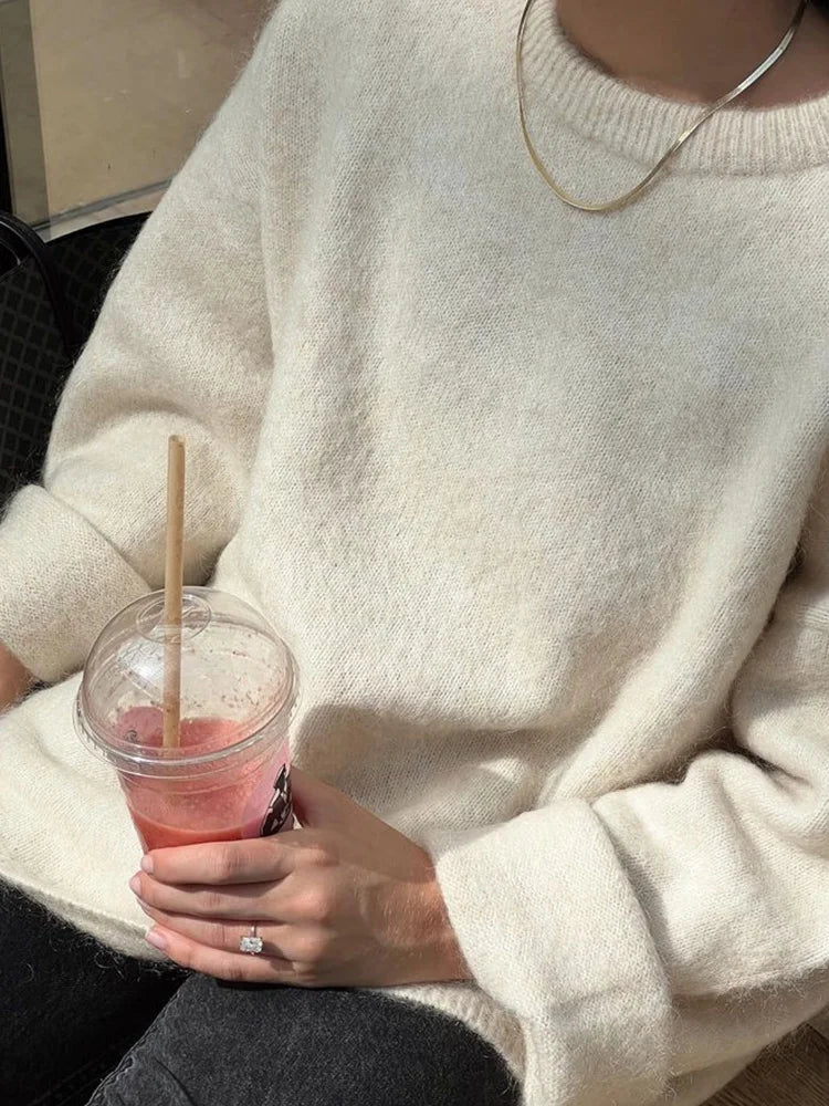 A Vintage Style Sweater with Delicate Timeless Details