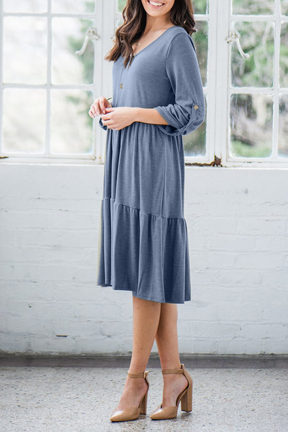 A Vintage Style Dress with Delicate Timeless Details