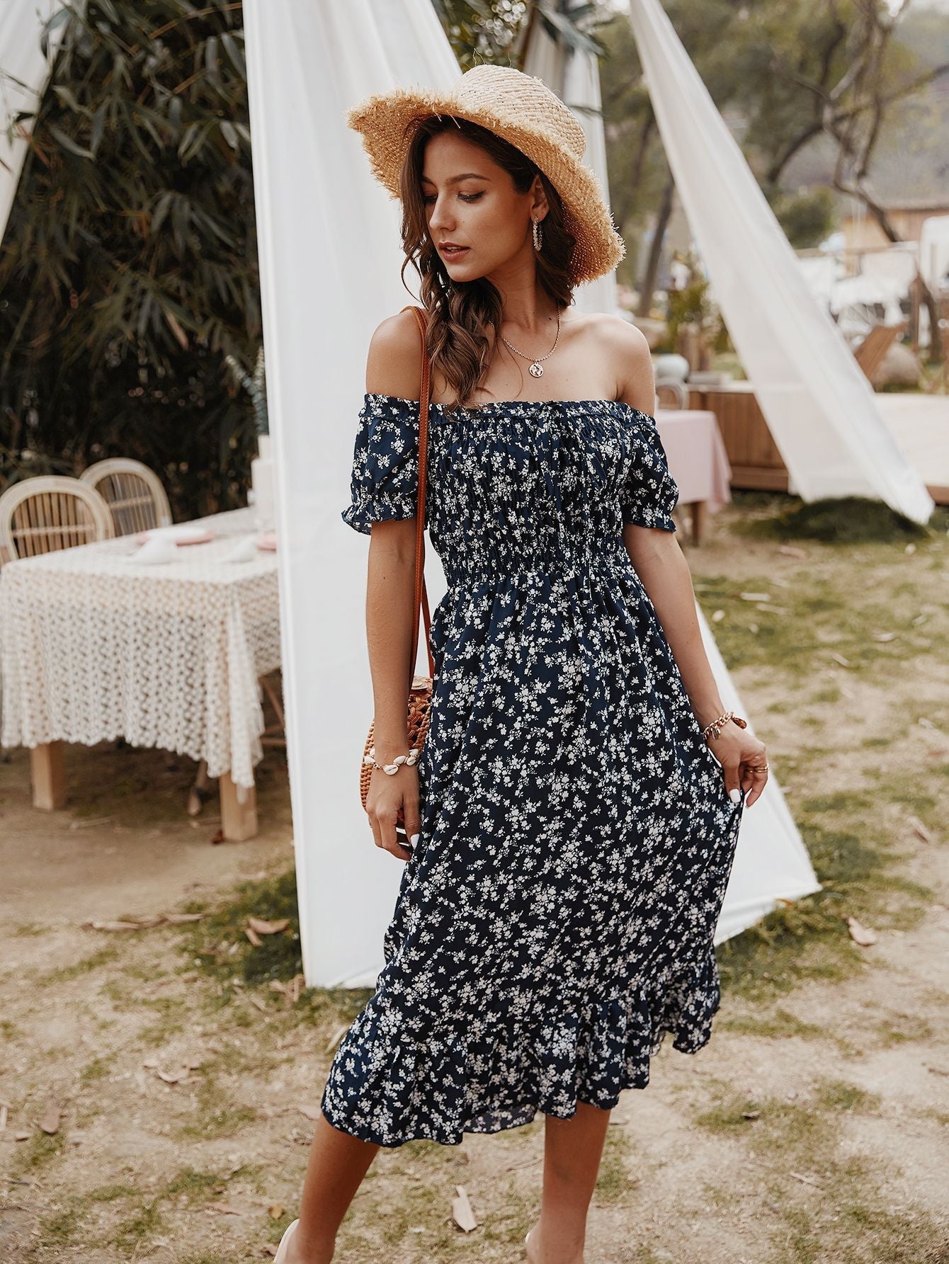Elegantly Styled Dress for Everyday Wear