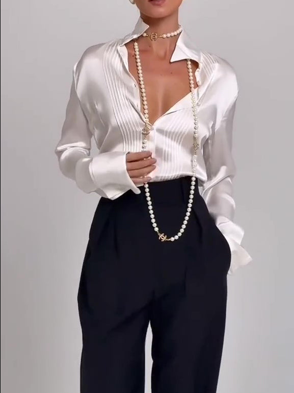 Polished Blouse with an Effortless Classic Look