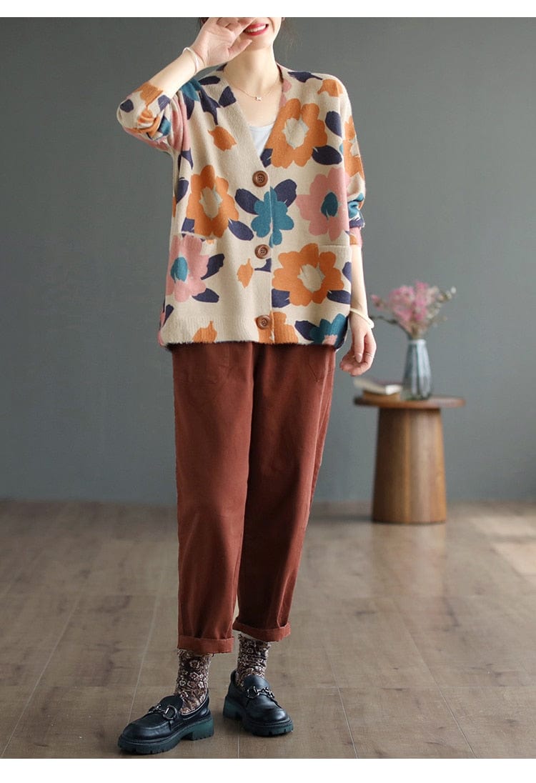 Vintage Inspired Cardigan with a Contemporary Edge