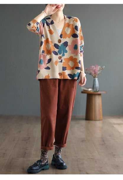 A Vintage Style Cardigan with Delicate Timeless Details