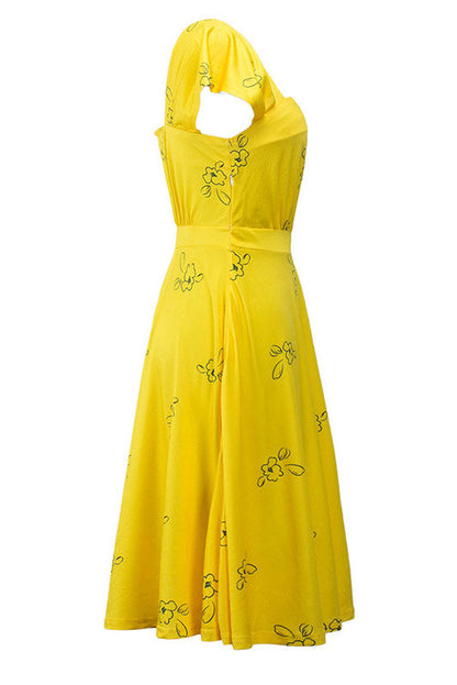Classic Vintage Dress with a Flattering Fit