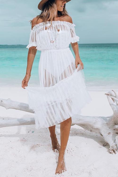 A Vintage Style Dress with Delicate Timeless Details