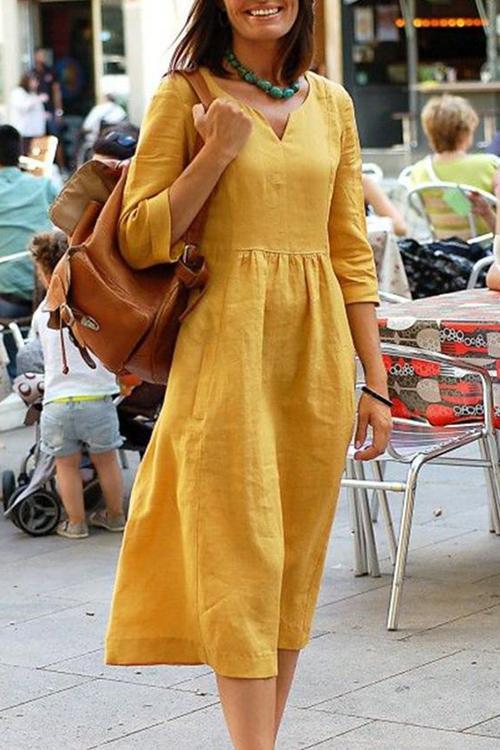 Elegantly Styled Dress for Everyday Wear