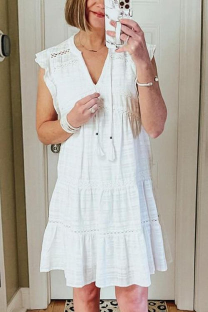 A Vintage Style Dress with Delicate Timeless Details