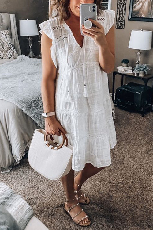 A Vintage Style Dress with Delicate Timeless Details