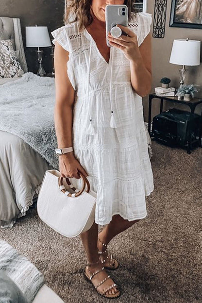 A Vintage Style Dress with Delicate Timeless Details