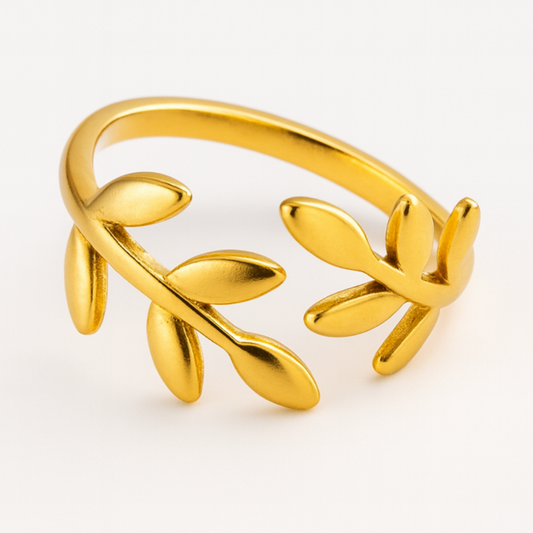 Olive Leaf Ring