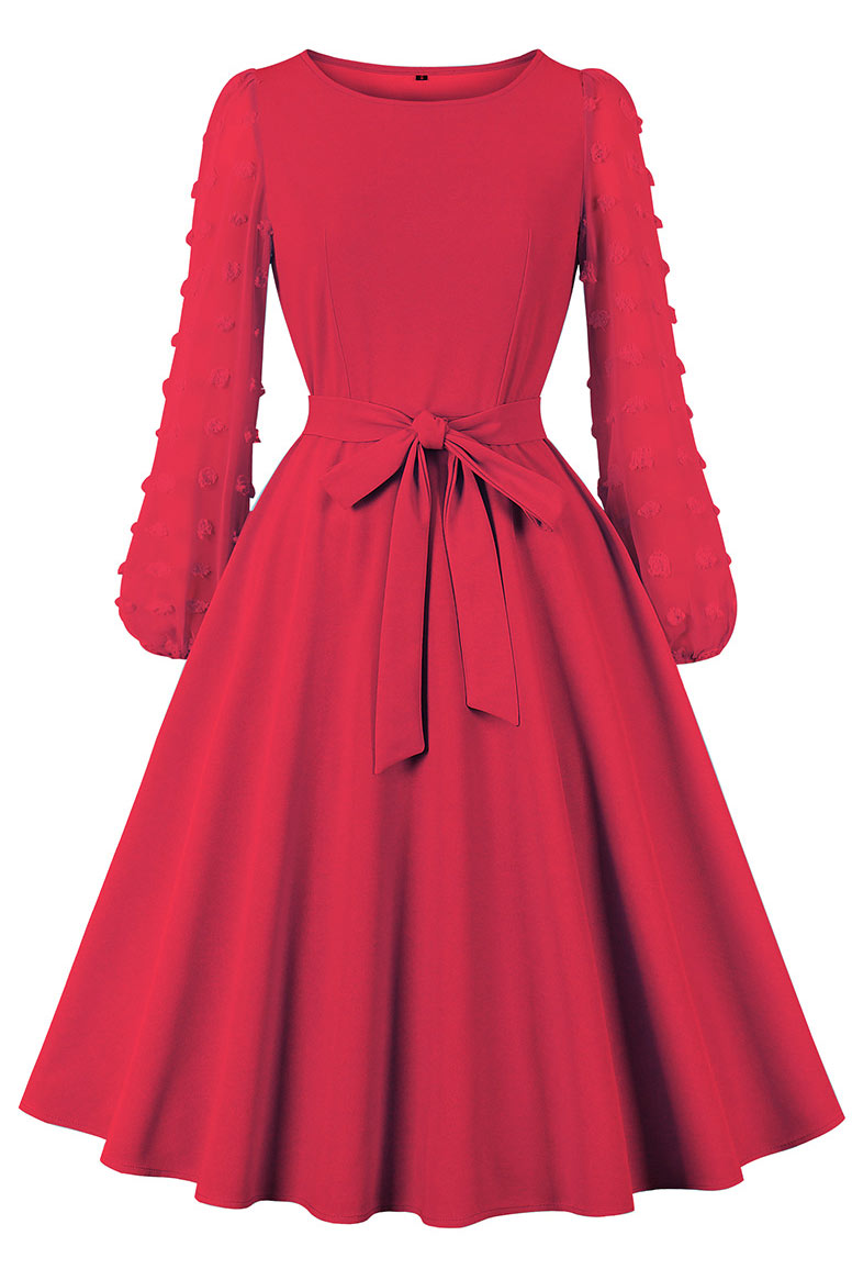 Classic Vintage Dress with a Flattering Fit