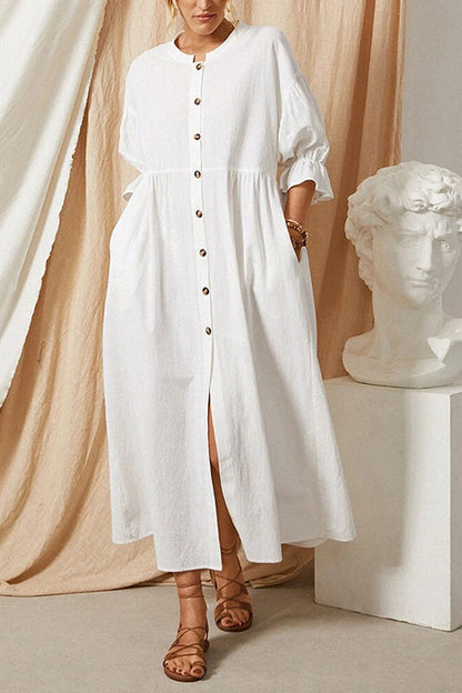 A Vintage Style Dress with Delicate Timeless Details