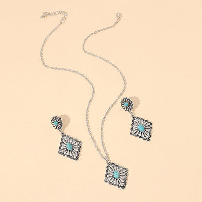 Delicate Artisan Silver Set