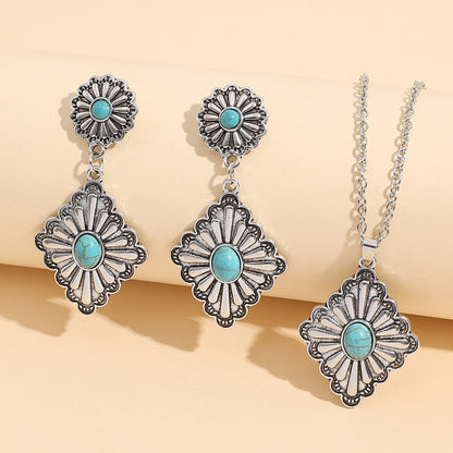 Delicate Artisan Silver Set