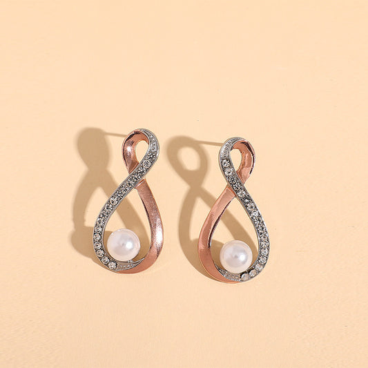 Delicate Artisan Pearl Earring