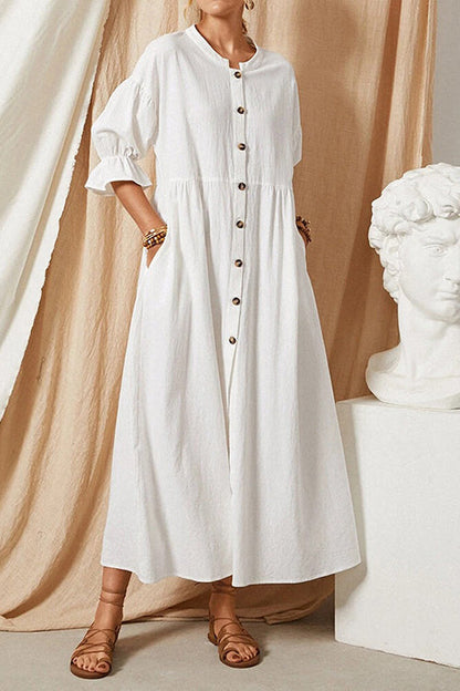 A Vintage Style Dress with Delicate Timeless Details