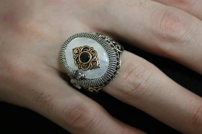 Romantic Pearl Ring for Special Moments