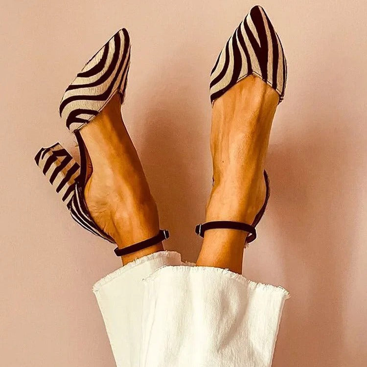 Chic Orthopedic Heels with Unique Design