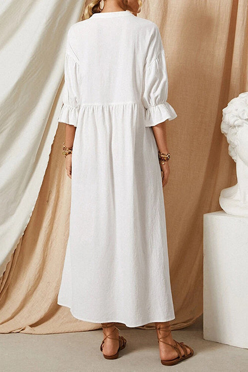 A Vintage Style Dress with Delicate Timeless Details