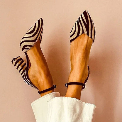 Chic Orthopedic Heels with Unique Design
