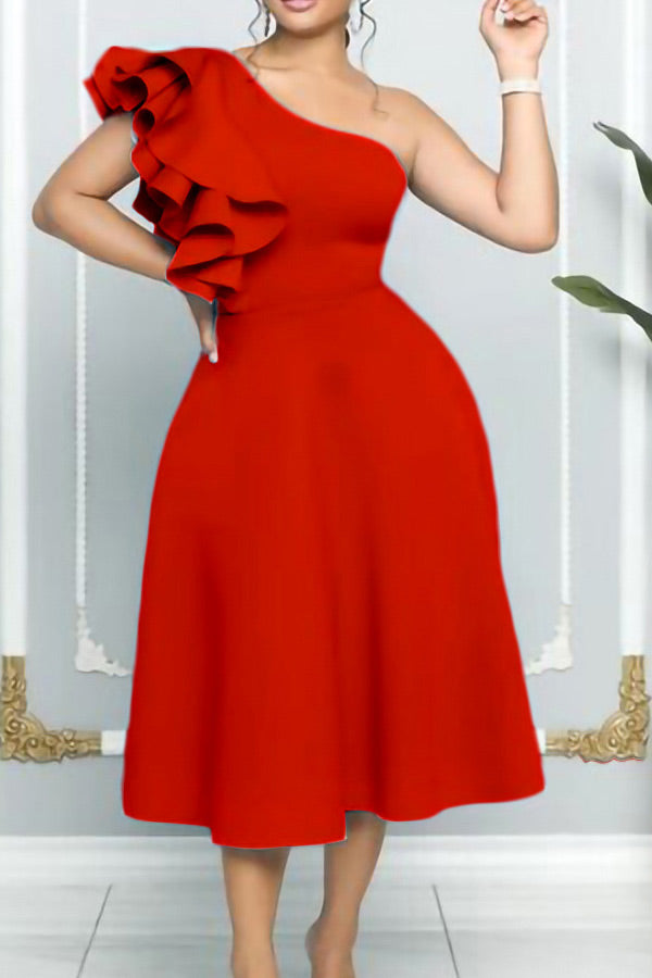 Classic Vintage Dress with a Flattering Fit
