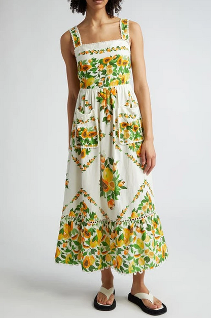 A Vintage Style Dress with Delicate Timeless Details