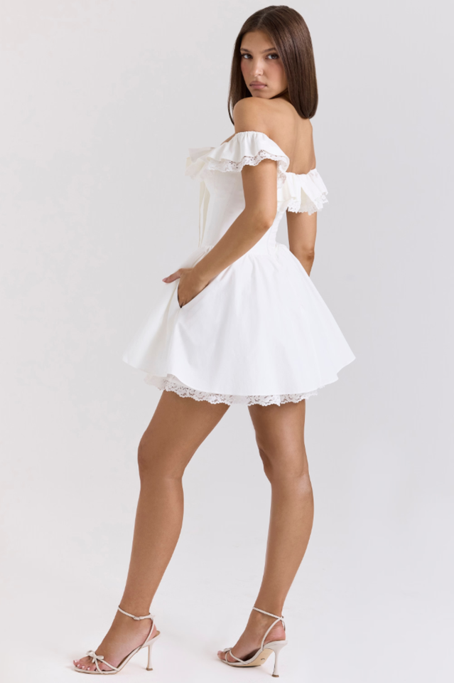 A Vintage Style Dress with Delicate Timeless Details