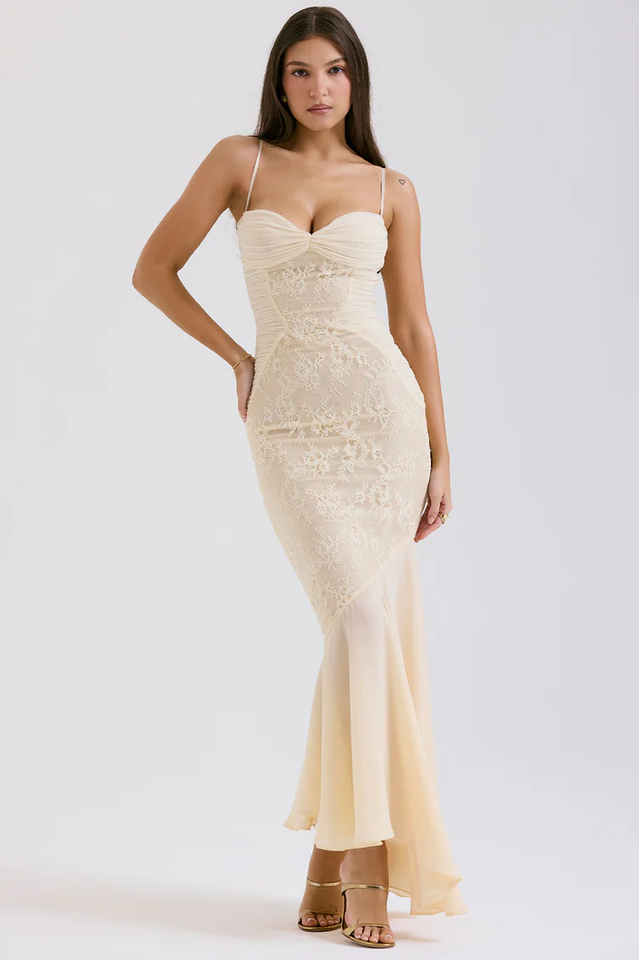 A Vintage Style Dress with Delicate Timeless Details