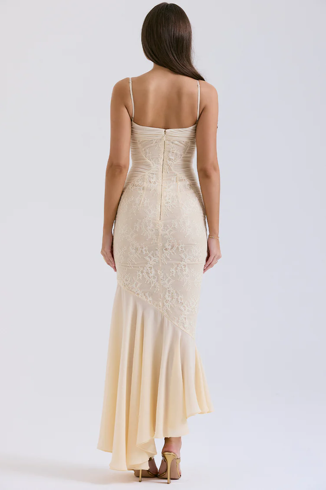 A Vintage Style Dress with Delicate Timeless Details