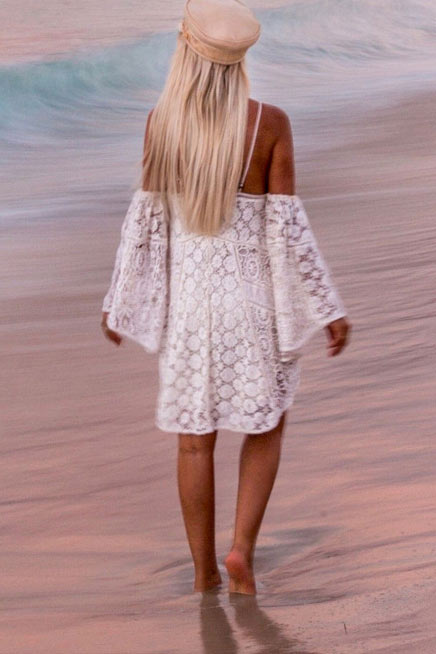 A Vintage Style Dress with Delicate Timeless Details
